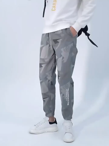 GentEssential Sweatpants Korean Style Streetwear Male Camouflage Jogging Training Tracksuit Casual For Men and Women