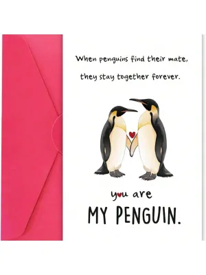 1pc Funny Love Card Valentines Day Card Anniversary Gift Birthday Card I Love You Thiiiiis Much Small Business Supplies Thank Y