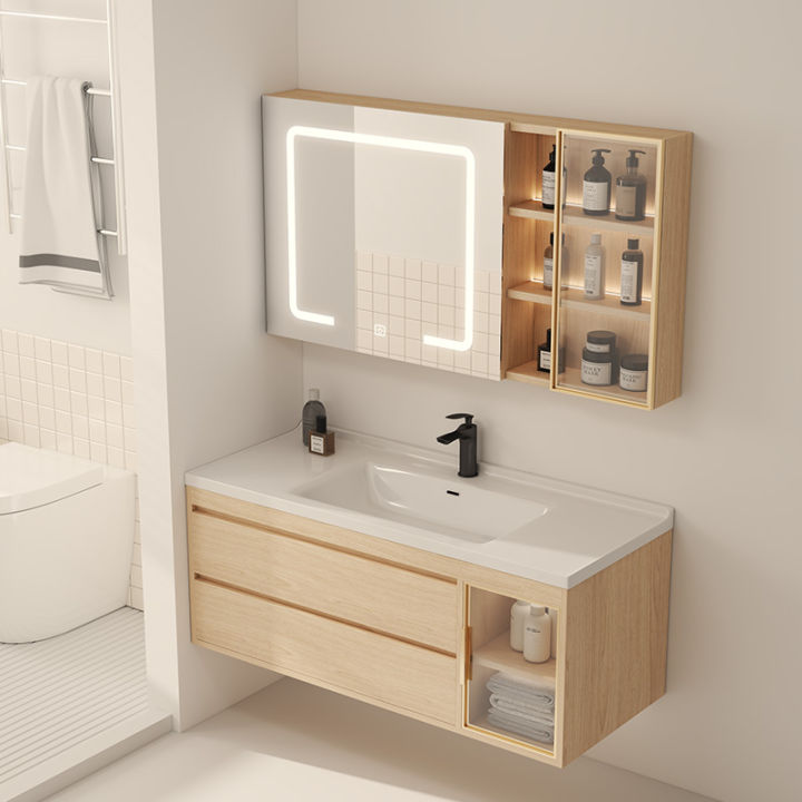 Washbin Customized Modern Minimalist Wood Color Ceramic Whole Washbin Oak ...