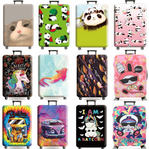 Ultra Cute Luggage Cover Travel Bag Protector Suitcase Sleeve for 20/24/25/28/29 Inch Luggage Dustproof Bag Accessories