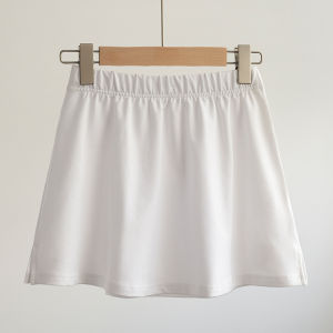 ARC Small Fart Curtain Womens Inner Wear Bandage Dress Sweatshirt Base Handy Gadget Hem Thigh-Length Hip-Covering Fake White Hem Skirt