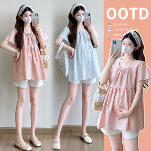 Pregnant Women Loose and Slim-fit Fashionable Blouse