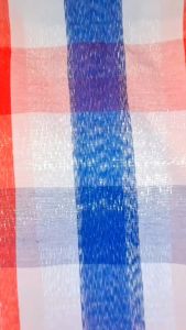 ผ้าขาวม้าไทยเย็บขอบสองรอบทั้งสี่ด้านผืนใหญ่พิเศษขนาด 90x150 ชม. ลายตารางหมากรุกสีธงชาติ ผ้าฝ้ายเนื้อดี สีไม่ตก ซักง่าย แห้งไว