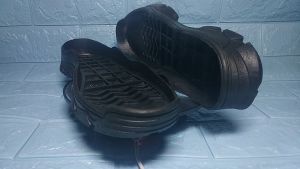 Sol Karet Mentah Hitam Sepatu Safety PDL Boot Gunung Premium