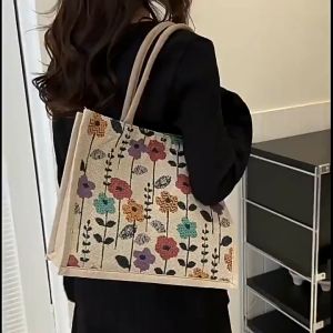 ( READY STOCK ) CANVAS BAG KOREA EU FASHION HOUSE 1366