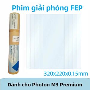 5 Chiếc 320x220x0.15mm FEP Phim Phát Hành Phim Cho ANYCUBIC Photon M3 Cao Cấp Mono M5 M5s Series M7 M7 Pro 3D Máy In Phần