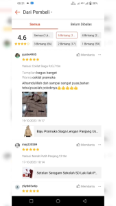 Baju Seragam Pramuka Lengan Panjang Anak Perempuan Sekolah SD/Mi Kelas 1-6