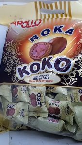 Coklat Roka Apollo Wafer Ball 50pcs