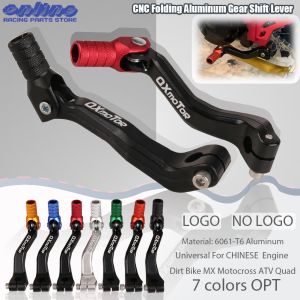 For Kayo T2 T4 T4L ATV Dirt Bike Pit Bikes Motorcycle CNC Folding Aluminum Gear Shift Lever Gear Lever Motocross Accessories