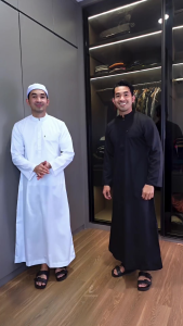 Jubah Saphire Muslims Gamis Alghaza Mubarak Jubah Slim fit Dewasa Cowok Lengan Panjang Gamis Ahmad