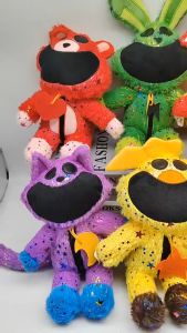 Smiling Critters Plush Toy Poppy Playtime3 Hopscotch Catnap Bearhug Plushie Catnap Plush Doll Decoration Kawaii Soft Stuffed Toys Gift for Kids