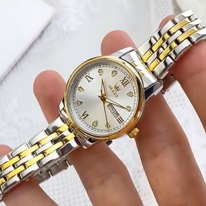 OLEVS 5525 Rose Gold Watch Women Quartz Watches Ladies Branded Luxury Female Wrist Watch Girl Clock Relogio Feminino