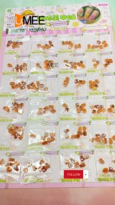 24Pcs Party Gift Mini Manicure Resin Capybara Design Pad for Party Gift-Lootbag Filler
