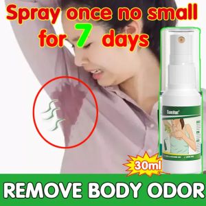 🔥Hot Sale🔥 7 Days Body Odor Remove Spray Underarm Deodorant Anti Perspirant Spray For Man and Woman Removes Armpit Odor and Sweaty Lasting Aroma Skin Care 去狐臭喷剂 30ML
