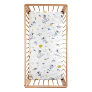 BESSIAO | Cotton Baby Bed Sheet with Waterproof Function