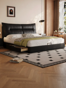 High-end Minimalist Storage Bed 1.8m