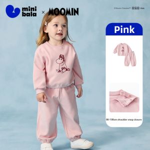 MINI BALA | Collaborative Moomin Soft Ruffled Toddler Girls Set