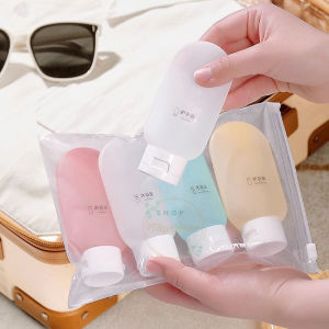 Chai Chiết Dầu Gội Mỹ Phẩm Du Lịch 60Ml Dạng Gel Nhiều Màu Tuýp Chiết Sữa Tắm Tiện Lợi