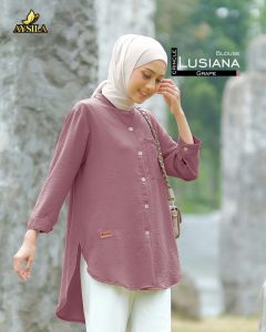 AYSILA LUSIANA BLOUSE WANITA CRINCLE TERBARU