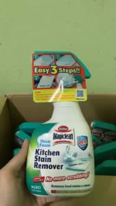 Magiclean Kitchen Stain Remover Foam Spray 400ml คิทเช่น สเตน รีมูฟเวอร์ โฟม สเปรย์.