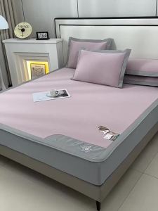 cooling bedsheet queen Cooling Summer Icelike Air Conditioning Soft Sheet 3-Piece
