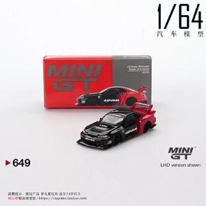 Mô Hình Xe Hơi Nissan S15 Silvia Advan LBWK Widebody Hợp Kim 1:64