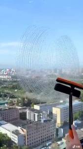 Cây lau kính thông minh đa năng 3 in 1 chổi lau kính gạt nước Cao Cấp vệ sinh cán ngắn tiện dụng đánh bật mọi vết bẩn