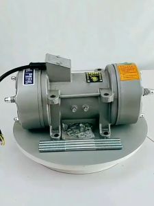 COD Heavy Duty Concrete Vibrating Motor 0.75KW 220v Single Phase 50Hz Silver 1Hp