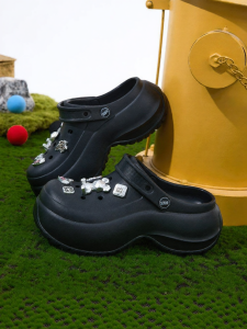 Semir | Easy Slip-on Thick Sole Height Increasing Soft Bottom Summer Closed Toe Sandals