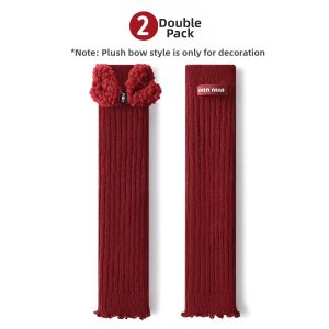 Wool Red Boot Socks