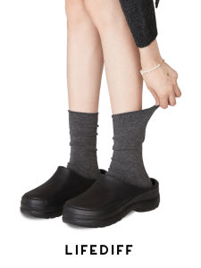 Postpartum Pure Cotton Mid-Calf No-Skeleton Pile Socks
