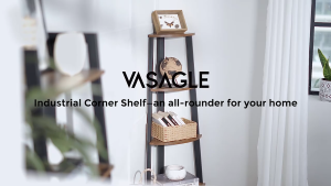 LALA Book Shelf Rack Flower Rak Buku Book Rack Multifunctional Moisture-proof Wall Corner Flower Rack Balcony Study Room Corner Display Rack 书架