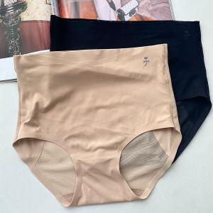 Export South Korea Foreign Trade Original Order Mid-High Waist Micro Belly Contracting and Hip Lifting Seamless Womens Triangle Sports Postpartum Body Shaping Underwear