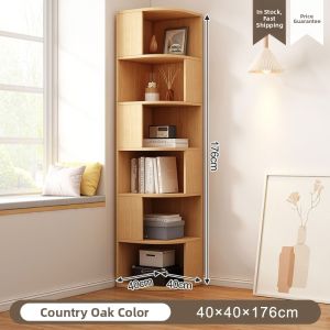 OYIla | Corner Bookshelf Storage