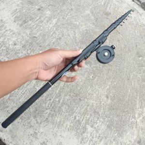 Tegek Custom Kolongan Mini keiryu Super Black 240 + reel