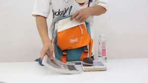 [BISA COD] 2123 Free gantungan boneka Tas ransel anak sekolah fashion tas backpack wanita 6028