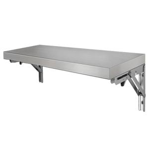 Stainless Steel Folding Wall Mounted Storage Shelf