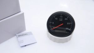 เครื่องวัดความเร็ว 3000-8000รอบต่อนาที 85มม. เรือ LCD 12V/24V 8000 RPM เช่น Toerenteller เพื่อชั่วโมง