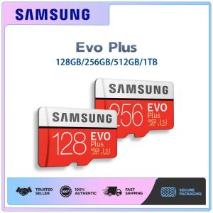 ซัมซุง Evo บวกไมโครการ์ด SD 128GB/256GB/512GB/1TB/2TB คลาส10 UHS- U3ความเร็วในการอ่านการ์ดความจำเมกะไบต์/วินาที100พร้อมอะแดปเตอร์