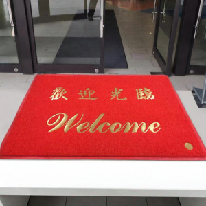 PVC Plastic Fiber Welcome Doormat