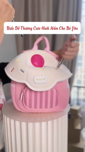 Balo Zoyzoii cho bé mầm non hình cây nấm mushroom series backpack Cặp đi học cho bé mầm non