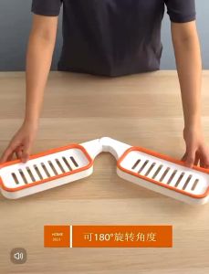 Lazzysissy Bathroom Storage Shelf Accessories Toilet Rack Shelf Rack Storage Plastic Rack Soap Holder