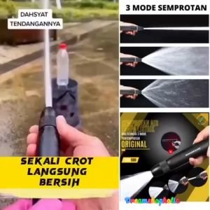 NEW UPGRADE ORI  Hose Nozzle Spray Kepala Kuningan Semprotan Air Tanpa listrik Semprotan Air Cuci Motor Mobil Taman