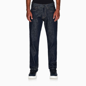 Armani Exchange | Low Rise Straight Cut Relaxed Fit Slightly Elastic Vintage Washed Jeans