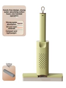 AMU·PIGGY | Mini Handheld Sponge Mop Easy-to-Use Multifunctional Cleaning