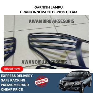 GARNISH DEPAN BELAKANG GRAND INNOVA 2012-2015 HITAM