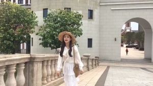 2 in 1 Top Handle and Crossbody Casual Straw Bag Beach Bag/ Beg Pantai Wanita Perempuan/ Beg Tema Hawaii