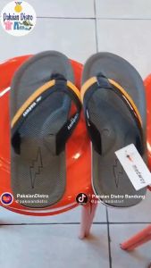 New Medway Sandal Jepit Kasual Pria PMW 910 Hitam