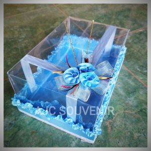 kotak seserahan hantaran pernikahan harga satuan ukuran 29x19x12cm