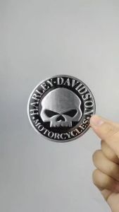 สติ๊กเกอร์ 3D ลายหัวกระโหลก H-D *พร้อมส่ง สินค้าในประเทศ ได้รับสินค้าแน่นอน 1-3 วัน